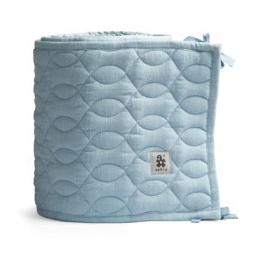 Sebra Quiltet Sengerand - Powder Blue